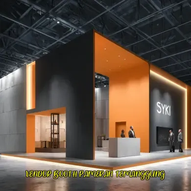 Vendor Booth Pameran Temanggung